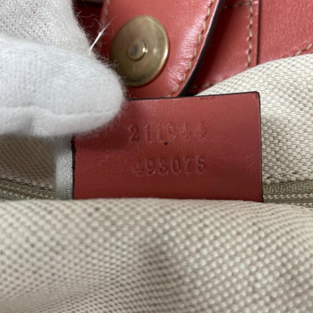 GUCCI Cream Leather Bag - Picture 11 of 16